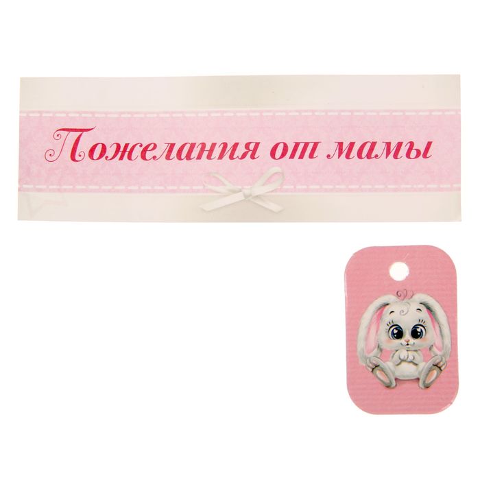 Подарочный набор "Наша любимая малышка": фотоальбом на 20 магнитных листов и набор памятных коробочек