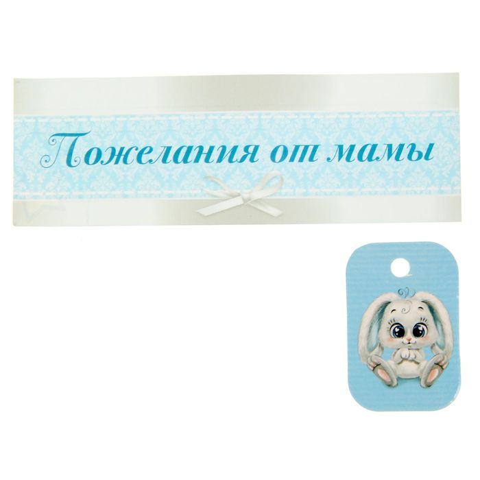 Подарочный набор "Наш любимый малыш": фотоальбом на 20 магнитных листов и набор памятных коробочек