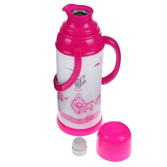 Термос 2000 мл «Китай», с ручкой, 1 кружка, микс, 16х39 см