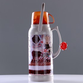 

Термос "Coffee" 3.2 л, кнопка, 1 кружка, микс, 21х44.5 см