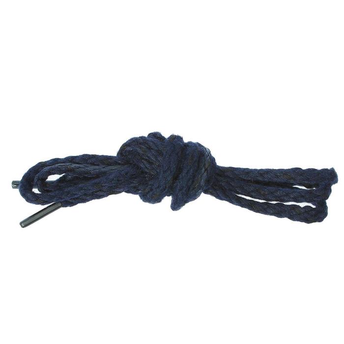 Шнурки для обуви круглые, ширина 5мм, 160см, цвет синий