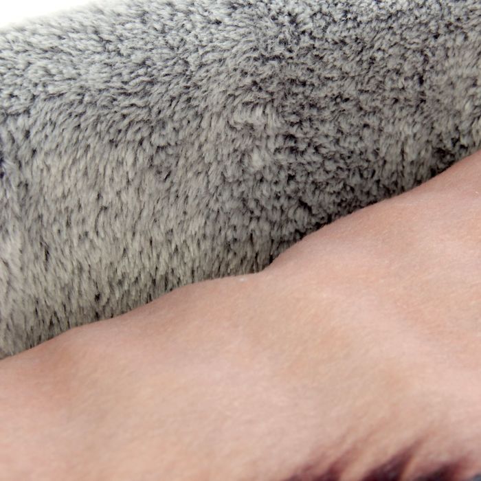 Лежанка №6 с кошкой, 67х49х16 см, микс