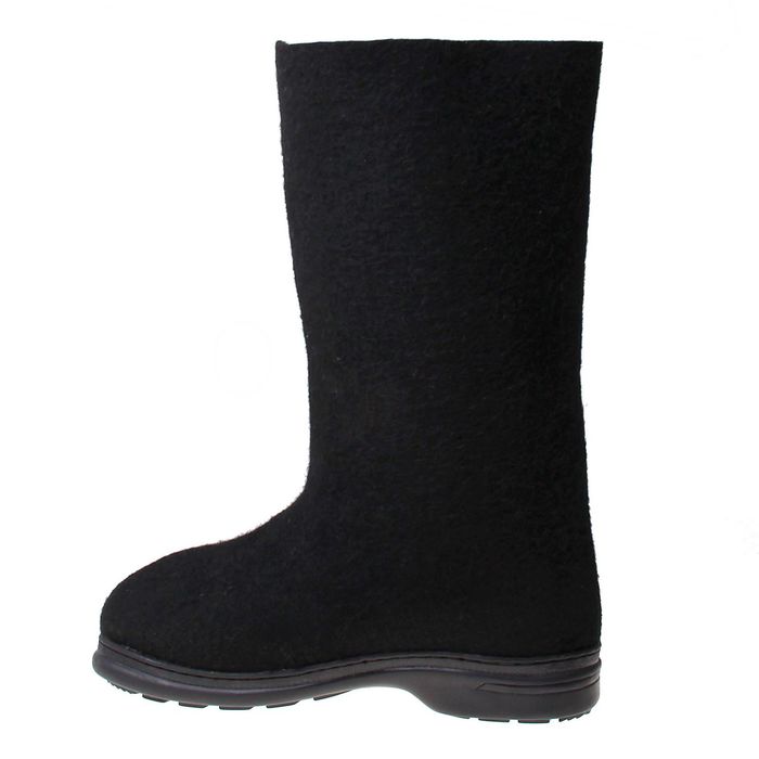 Валенки на подошве, размер 31 (44), цвет чёрный (арт. 212-1)