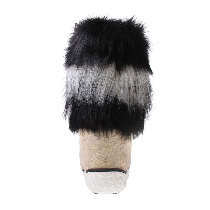 Унты на подошве детские, размер 17 (25), цвет серый (арт. 202МУ-413)