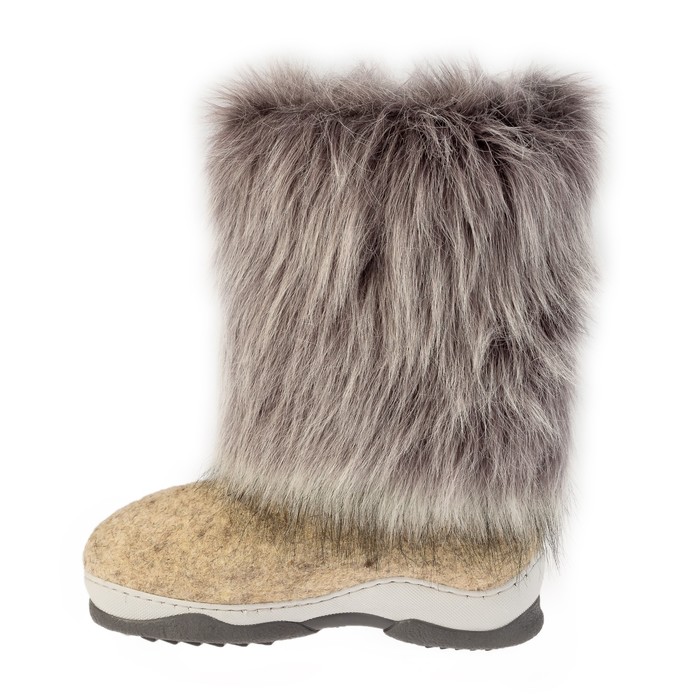 Унты кукморские, размер 26 (38), цвет серый (арт. 202МУ-112)