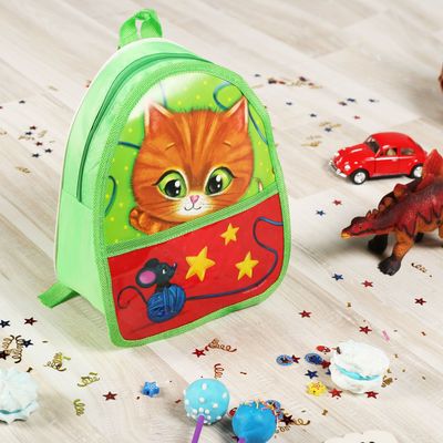 Рюкзак детский "Котёнок" с карманом - Фото 1
