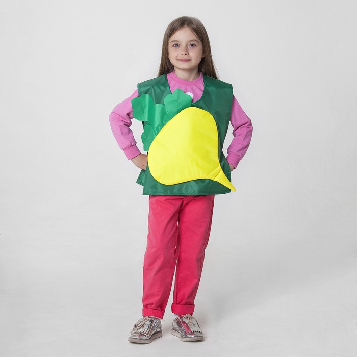 Карнавальный жилет "Репа", р-р 32-34, 5-10 лет