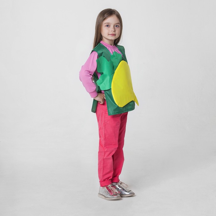 Карнавальный жилет "Репа", р-р 32-34, 5-10 лет