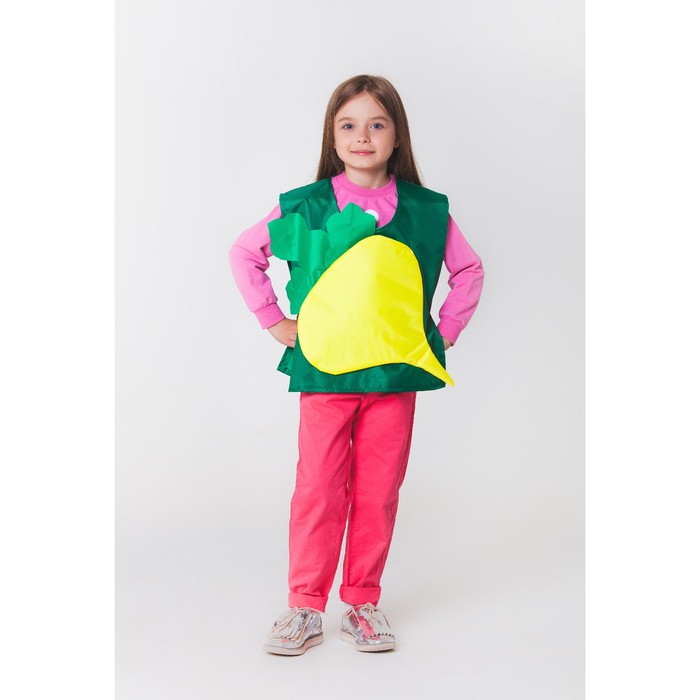 Карнавальный жилет "Репа", р-р 32-34, 5-10 лет