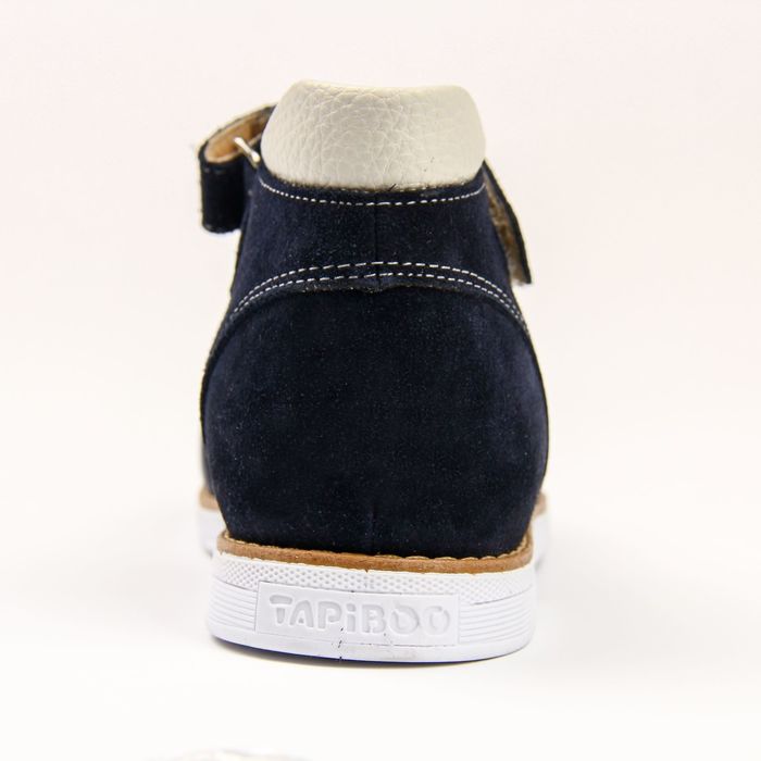 Сандалии детские, размер 26, цвет синий/белый 26003