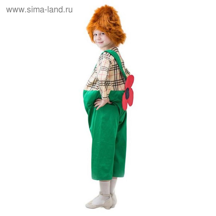 фото Карнавальный костюм "карлсон", парик, комбинезон с набивными туловищем, 5-7 лет, рост 122-134 см бока