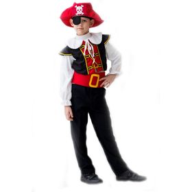 Карнавальный костюм «Отважный пират», 5-7 лет, рост 122-134 см Ош