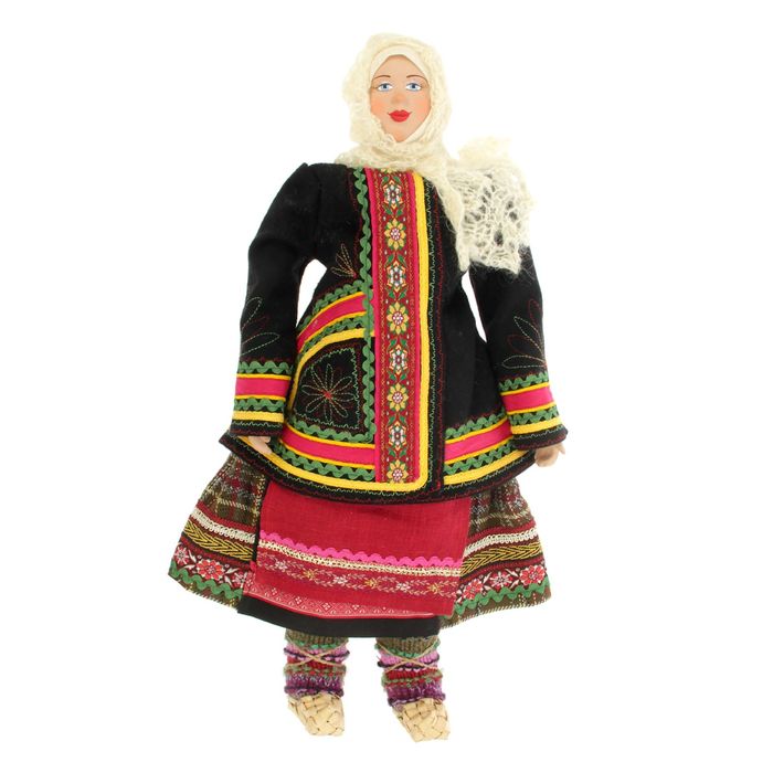 Сувенирная кукла "Женский костюм Воронежской губернии 19 век"