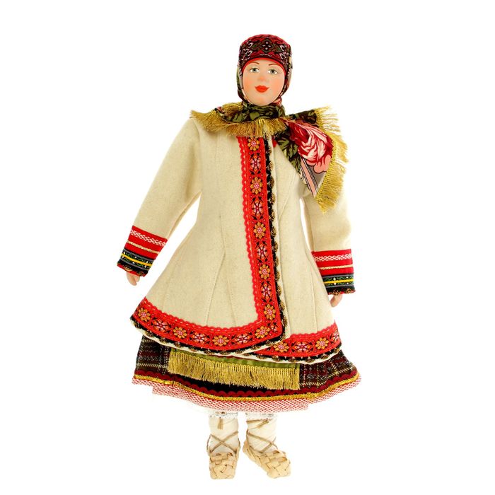 Сувенирная кукла "Женский костюм Тамбовской губернии 19 век"