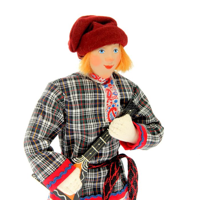 Сувенирная кукла "Иван с балалайкой", МИКС