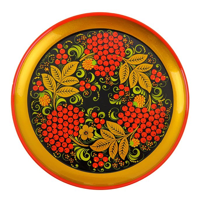 Набор посуды «Хохлома», люкс, 6 предметов