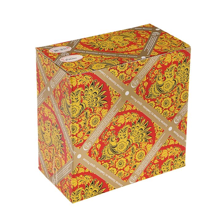 Набор посуды «Хохлома», люкс, 6 предметов