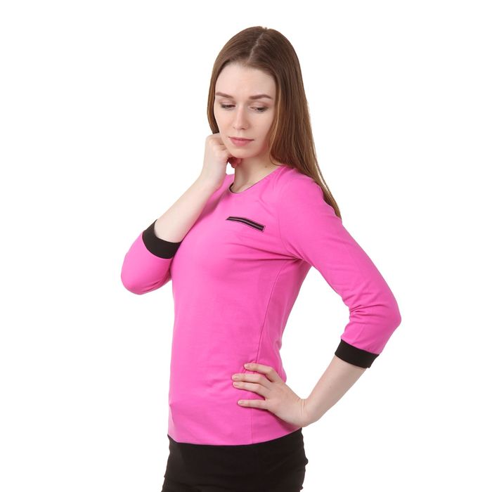 Джемпер женский, цвет розовый, рост 158-164 см, размер 42