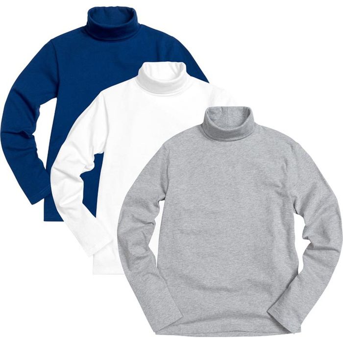 Водолазка для мальчика, рост 152 см, цвет белый