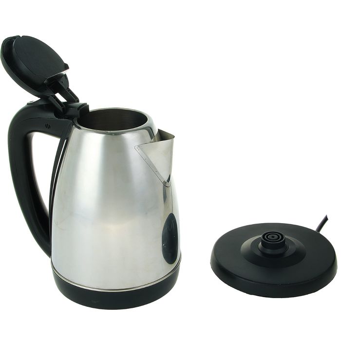 Чайник электрический LIRA LR 0110, 1.8 л, 1500 Вт, нержавеющая сталь