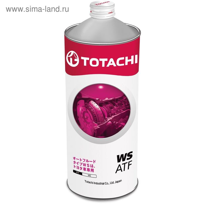 Масло трансмиссионное Totachi ATF WS, синтетическое, 1 л масло трансмиссионное totachi niro atf multi vehicle синтетическое 205 л