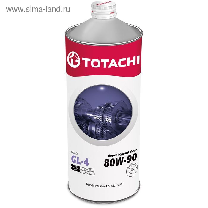 фото Трансмиссионное масло totachi super hypoid gear gl-4 80/90, 1 л