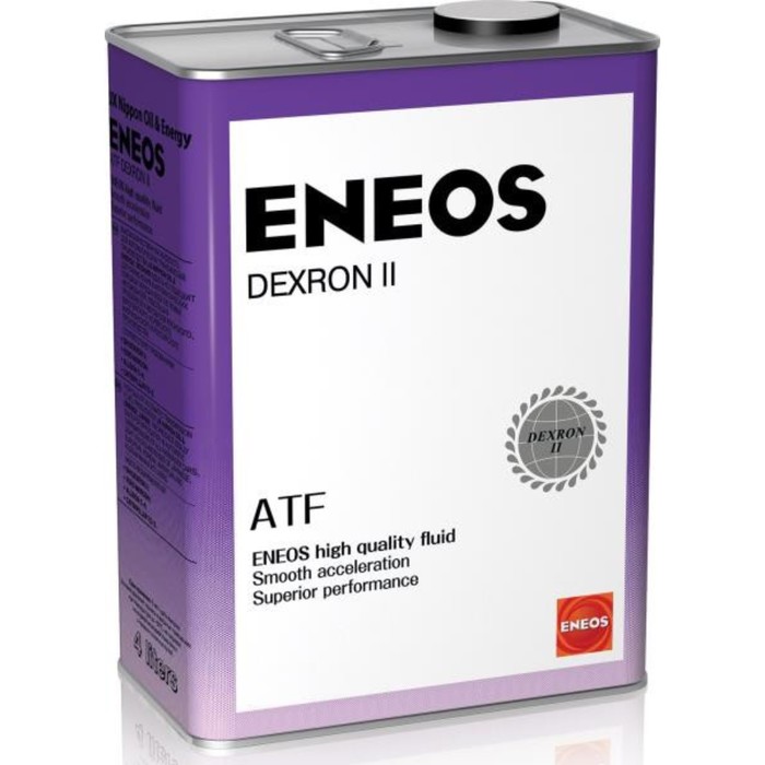 Масло трансмиссионное ENEOS ATF DEXRON-II, минеральное, 4 л масло трансмиссионное mobil atf 220 dexron ii 1 л