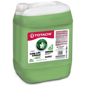 

Жидкость охлаждающая Totachi NIRO LLC GREEN -40 C, 20 л