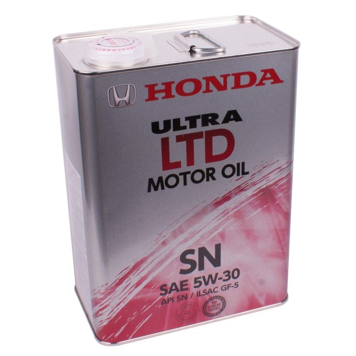 Моторное масло Honda ULTRA LTD SN/GF-5 5/30, 4 л