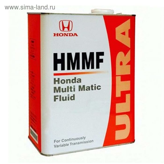 фото Масло трансмиссионное honda hmmf, 4 л