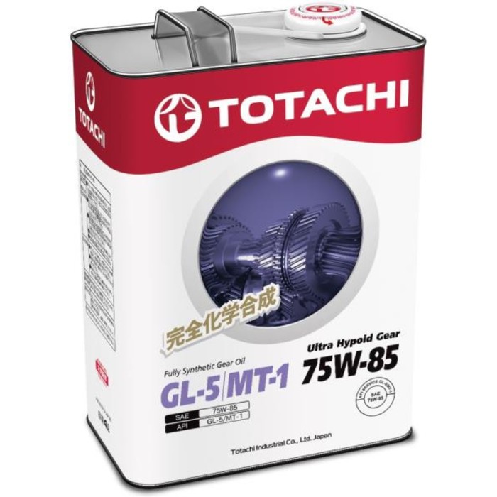 Трансмиссионное масло Totachi Ultra Hypoid Gear Fully Syn GL-5/MT-1 75w-85, 4 л