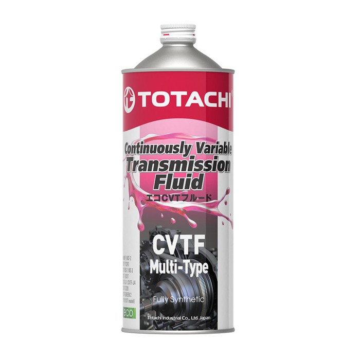 Масло трансмиссионное Totachi CVTF Multi-Type, синтетическое, 1 л масло трансмиссионное s oil cvtf синтетическое 1 л