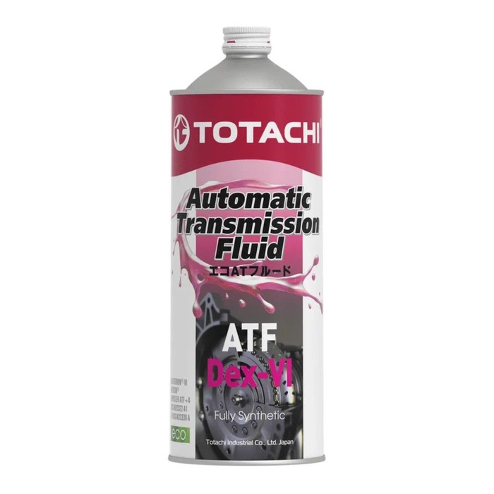 масло трансмиссионное totachi niro atf dex iii гидрокрекинг синтетическое 19 л Масло трансмиссионное Totachi ATF Dex- VI, синтетическое, 1 л