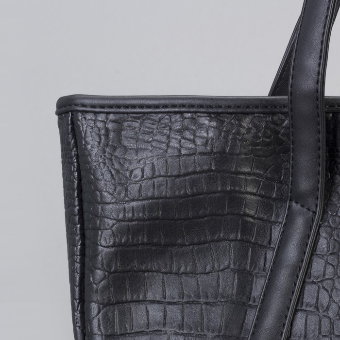 Сумка женская на молнии "Антита", 1 отдел, чёрная