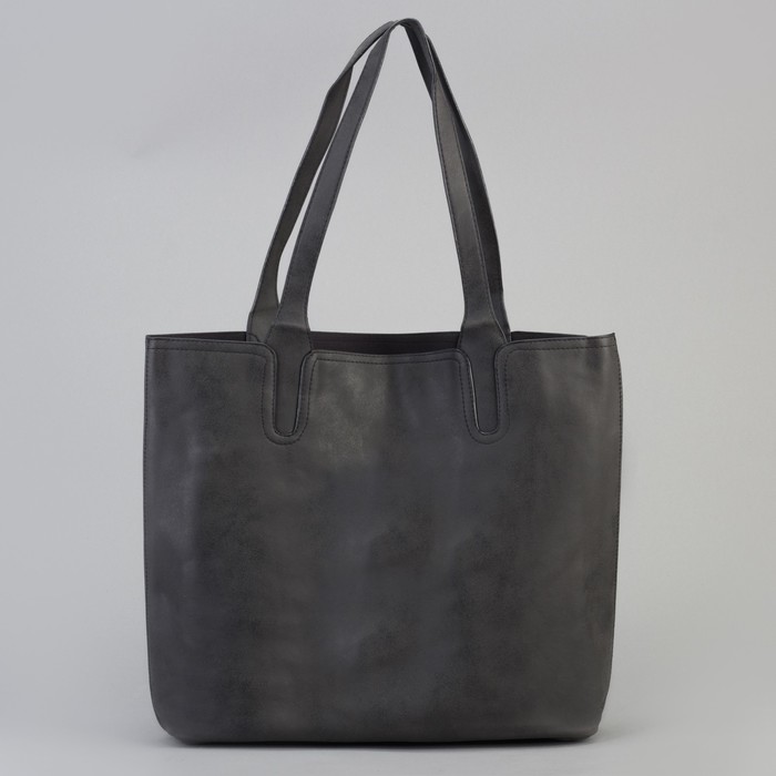 Сумка женская "Агата", 1 отдел, с косметичкой, чёрная