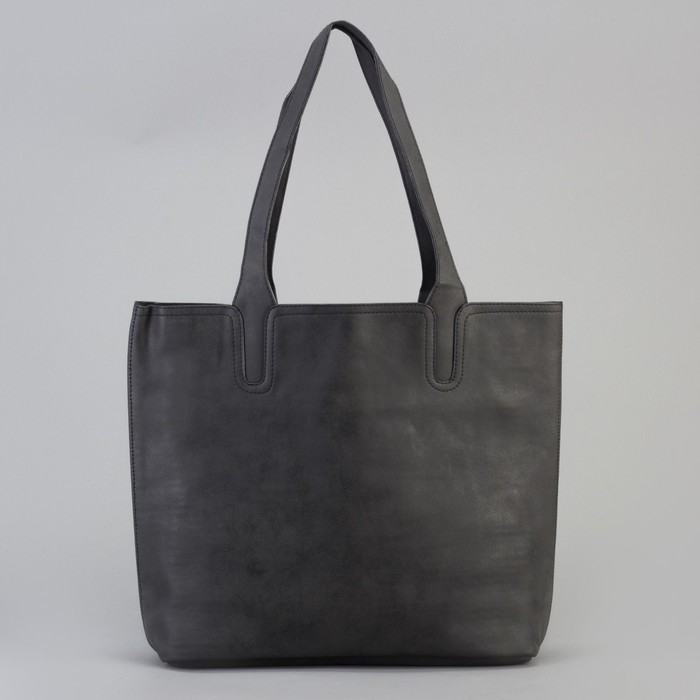 Сумка женская "Агата", 1 отдел, с косметичкой, чёрная