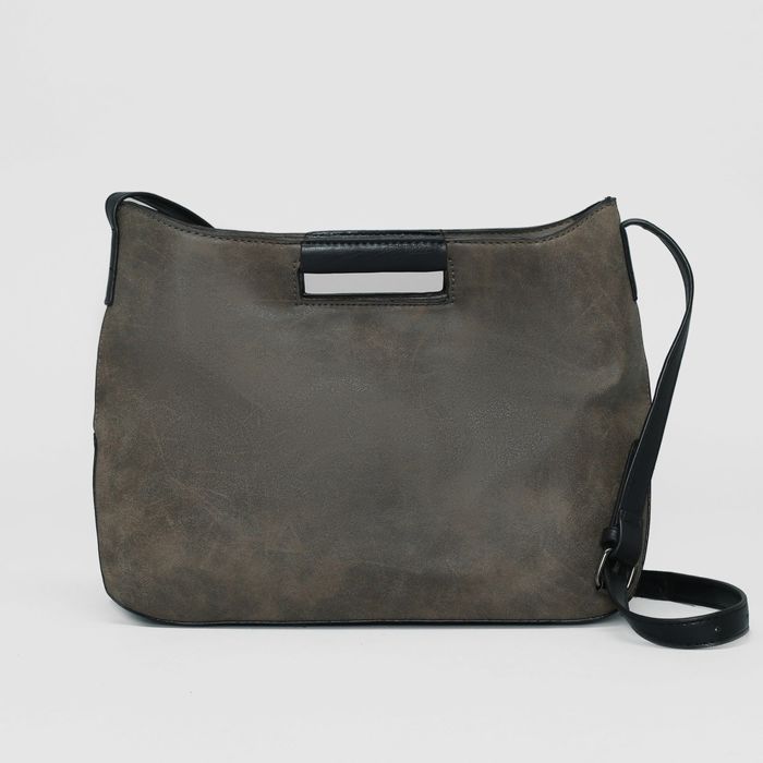 Сумка женская на молнии, 1 отдел, цвет коричневый