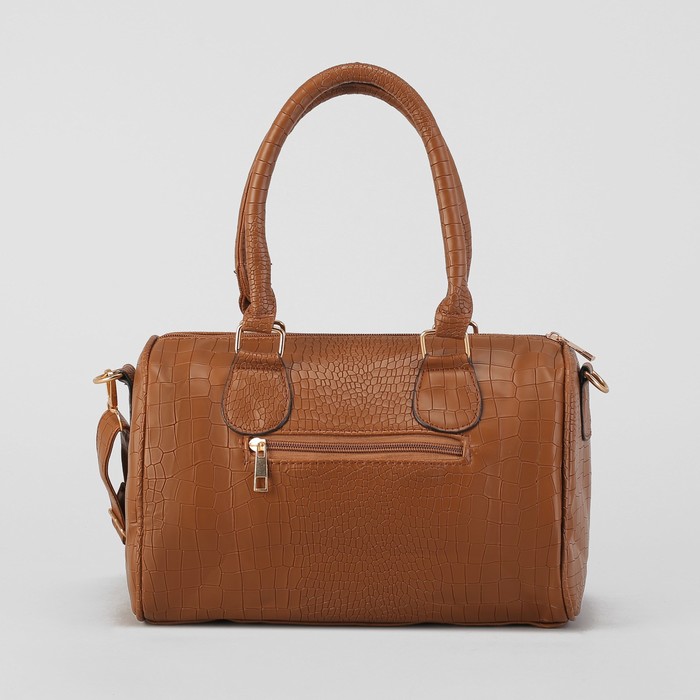 Сумка женская на молнии "Эвилина", 1 отдел, длинный ремень, цвет хаки