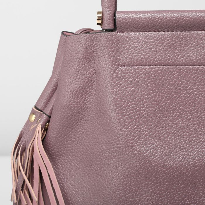 Сумка женская на магните "Глория", 1 отдел с перегородкой, длинный ремень, цвет брусничный