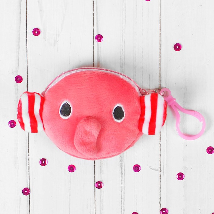 Мягкий кошелёк "Слоник", цвета МИКС