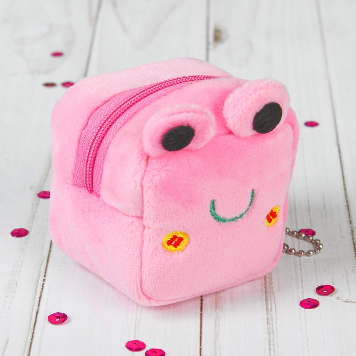 Мягкий кошелёк "Лягушка", цвета МИКС