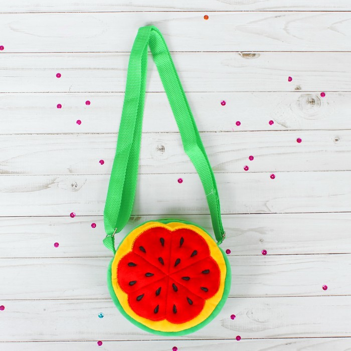 Мягкая сумочка "Арбуз"