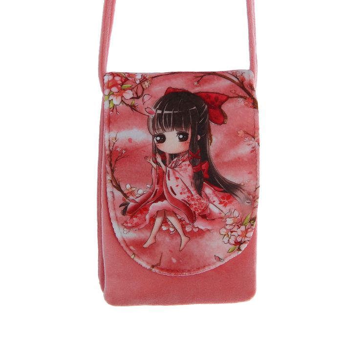 Мягкая сумочка "Девочка "