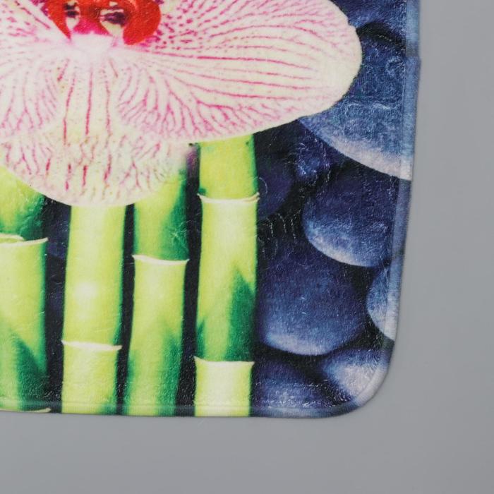 Коврик для ванной "Орхидея"