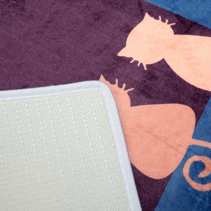 Коврик для ванной "Ночные коты"