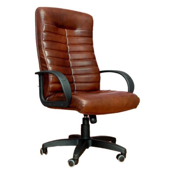 Кресло руководителя Orion PSN PU17 коричневый, ЭкоКожа