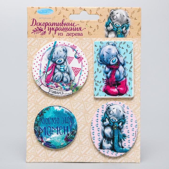 Me To You Набор декоративных элементов "Улыбнись!", 11 х 15 см