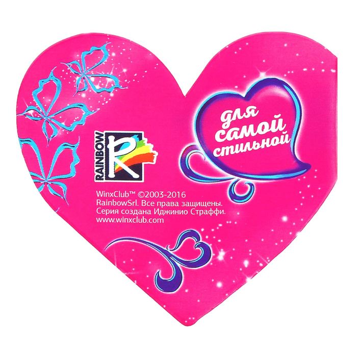 Заколка для волос (набор 2 шт) "Ты круче всех", феи Винкс