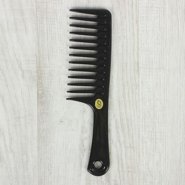 Расчёска с ручкой, цвет чёрный