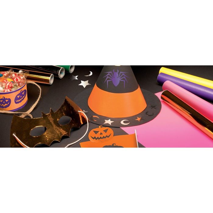 Пленка самоклеящаяся цветная 0.5*3 м Sadipal 100 мкм, Matt оранжевая 12243